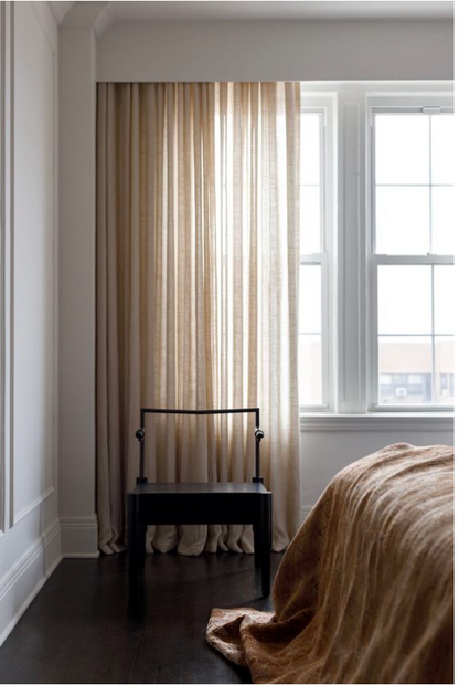 2-Toned Privacy Curtain